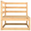 vidaXL 6 Piece Garden Lounge Set Solid Wood Pine