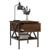 vidaXL Bedside Tables 2 pcs Brown Oak 40x42x45 cm Engineered Wood