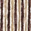 vidaXL Insect Curtain Beige and Light Brown 90x220 cm Chenille