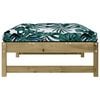 vidaXL Garden Footstool 120x80 cm Impregnated Wood Pine