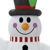 vidaXL Christmas Inflatable Snowman with LEDs 300 cm