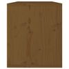 vidaXL Wall Cabinet Honey Brown 60x30x35 cm Solid Pinewood