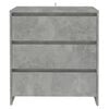 vidaXL Sideboard Concrete Grey 70x41x75 cm Engineered Wood