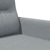 vidaXL Sofa Chair Light Grey 60 cm Fabric