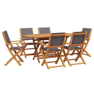 vidaXL Garden Dining Set | Anthracite