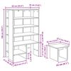 vidaXL Shoe Cabinet with Shelf 2 pcs White Engineered Wood