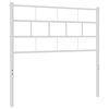 vidaXL Metal Replace Headboard White 90 cm