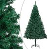 vidaXL Artificial Pre-lit Christmas Tree with Thick Branches Green 180 cm