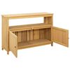 vidaXL Garden Console Table 110x35x75 cm Solid Wood Acacia