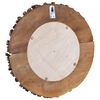 vidaXL Wall Mirror 40 cm Teak Round