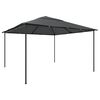 vidaXL Gazebo 4x4x3 m Anthracite 180 g/m&sup2;