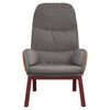 vidaXL Relaxing Chair Light Grey Fabric