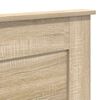 vidaXL Headboard with Headboard Sonoma Oak 180 cm Engineered Wood