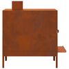 vidaXL Camping Stove 35x50x60 cm Corten Steel