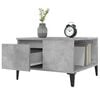 vidaXL Coffee Table Concrete Grey 55x55x36.5 cm Engineered Wood