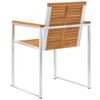 vidaXL Garden Chairs 8 pcs with Cushions Solid Acacia Wood