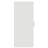 vidaXL Storage Cabinet White 40x45x103.5 cm Engineered Wood