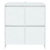 vidaXL Sideboard White 70x41x75 cm Engineered Wood