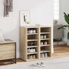 vidaXL Shoe cabinets 31.5 x 35 x 70 cm Sonoma Oak 5 compartments
