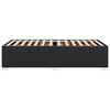 vidaXL Bed Frame without Mattress Black 90x190 cm Faux Leather