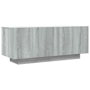 vidaXL TV Cabinet Grey Sonoma 100x35x40 cm Engineered Wood