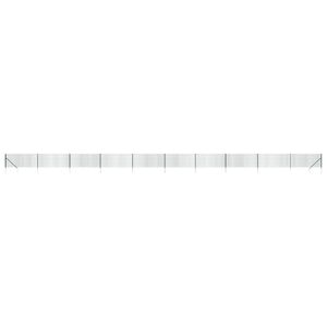 vidaXL Wire Mesh Fence with Spike Anchors Green 1x25 m