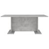 vidaXL Coffee Table Concrete Grey 103.5x60x40 cm Engineered Wood