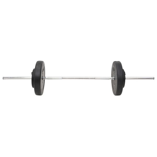 vidaXL Barbell and Dumbbell with Plates 60 kg