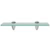 vidaXL Floating Shelves 2 pcs Glass 30x20 cm 8 mm