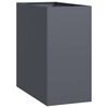 vidaXL Planter Anthracite 40x80x80 cm Steel