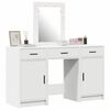 vidaXL Dressing Table with Door White 50 x 41 x 135 cm Engineered Wood