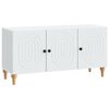 vidaXL TV Cabinet White 99 x 34.5 x 50 cm Engineered Wood