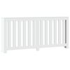 vidaXL Radiator Cover White 175x20x82 cm Engineered Wood