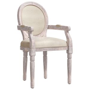 vidaXL Dining Chair 54x56x96.5 cm Linen