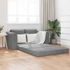 vidaXL Sofa Bed 60cm Dark Grey Velvet