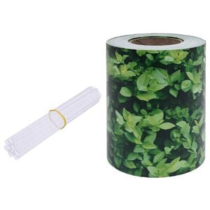 vidaXL Privacy Strip PVC 35x0.19 m Green