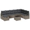 vidaXL Sofa Set 6 pcs Poly Rattan