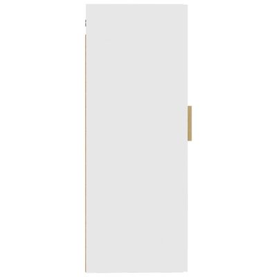 vidaXL Wall Cabinet White 35x34x90 cm Engineered Wood