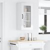 vidaXL Kitchen Cabinet Kalmar High Gloss White 40 x 31 x 80 cm