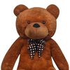 vidaXL Teddy Bear Cuddly Toy Plush Brown 242 cm