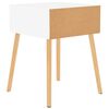 vidaXL Bedside Cabinets 2 pcs White 40x40x56 cm Engineered Wood