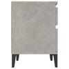 vidaXL Bedside Cabinet Concrete Grey 40x35x50 cm