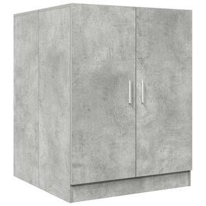 vidaXL Washing Machine Cabinet Concrete Grey 70,5x71,5x91,5 cm