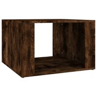 vidaXL Bedside Table Smoked Oak 57x55x36 cm Engineered Wood