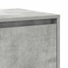 vidaXL Sideboard Concrete Grey 135 x 41 x 75 cm Engineered Wood
