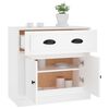 vidaXL Sideboard White 70x35.5x67.5 cm Engineered Wood