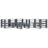 vidaXL 6 Piece Garden Pallet Lounge Set Wood Grey