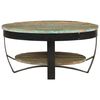 vidaXL Coffee Table Solid Reclaimed Wood 65x32 cm