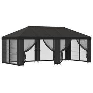 vidaXL 6 x 3 m Anthracite Polyester and Steel 190