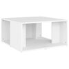 vidaXL Coffee Tables 4 pcs White 33x33x33 cm Engineered Wood